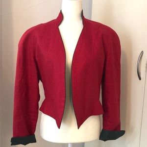 Vintage Admont puff shoulder blazer